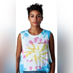 Spiritual Gangster Tie Dye Tank Top sku: 3